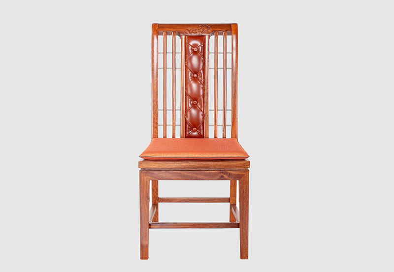 贾汪芙蓉榭中式实木餐椅效果图